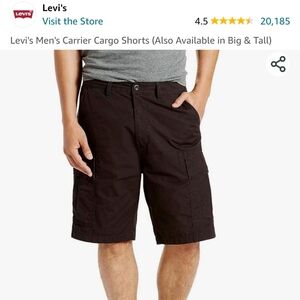 Levi's Men's Carrier Cargo shorts